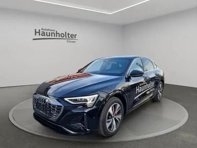 Gebraucht Audi Q8 e-tron S-Line 300 kW (408 PS) 2023 Schwarz  metallicperleffektno SUV