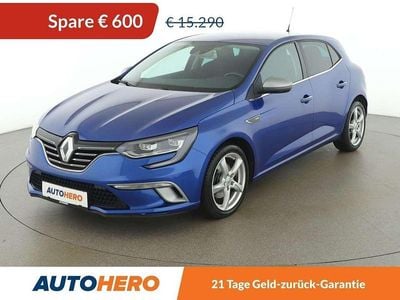 Blau Gebraucht 2016 Renault Mégane GT Line GT-Line Kleinwagen | € 14.690