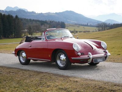 Rot Gebraucht 1962 Porsche 356 Cabrio | € 189.500