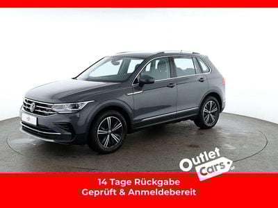 Dunkelgrau metallic Gebraucht 2021 VW Tiguan Elegance SUV | € 27.950 (Fairer Preis)