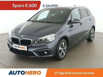 Grau Gebraucht 2015 BMW 218 Active Tourer Basis Van / Kleinbus | € 16.390 (Fairer Preis)