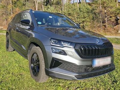 Grau Gebraucht 2024 Skoda Karoq SportLine SUV | € 40.500 (Teuer)