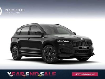 Schwarz metallicperleffektno Gebraucht 2023 Skoda Karoq SportLine SUV | € 26.850 (Guter Preis)