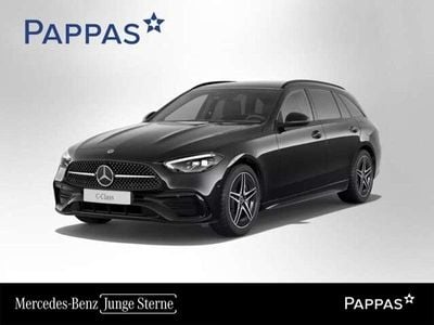 Obsidianschwarz metallic Gebraucht 2024 Mercedes C300e Edition Kombi | € 54.950 (Fairer Preis)