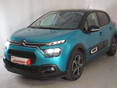 Gebraucht Citroën C3 PureTech 110 PS (80 kW) 2021 Dunkelblau  metallic Kleinwagen