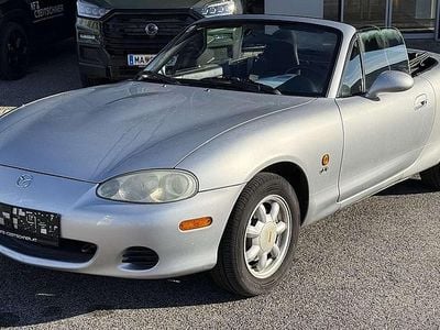 Silber Gebraucht 2002 Mazda MX5 Emotion Cabrio | € 7.490