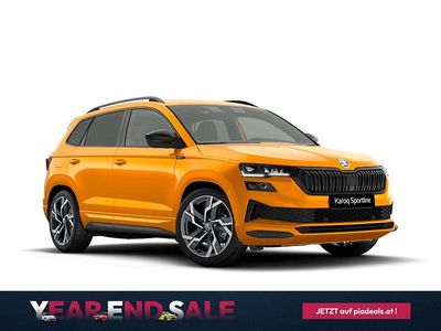 Mittelorange metallic Gebraucht 2025 Skoda Karoq SportLine SUV | € 39.980 (Teuer)