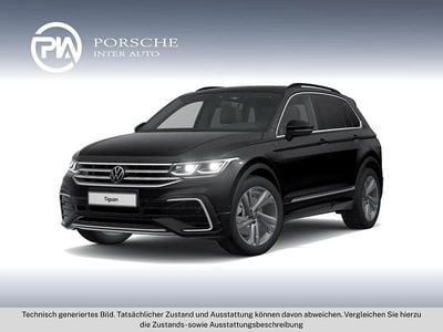 Gebraucht VW Tiguan R-line 245 PS (180 kW) 2022 Schwarz  metallicperleffektno SUV