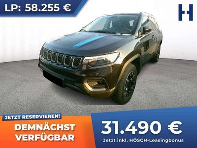 Schwarz Gebraucht 2024 Jeep Compass Trailhawk SUV | € 32.990 (Etwas zu teuer)