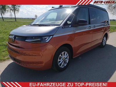 Neu VW California Highline 2025 Monosilber metallic / energeticorange metallic dach schwarz Van