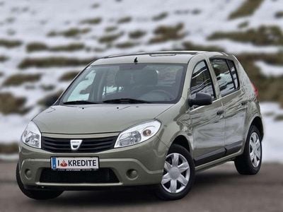 Gebraucht Dacia Sandero Ambiance 75 PS (55 kW) 2009 Gelb Kleinwagen