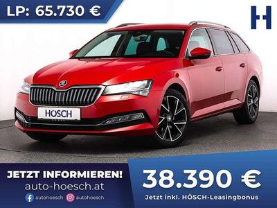 gebraucht Skoda Superb Combi TDI 4x4 Style LEDER AHK STHZ -41%