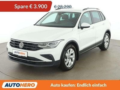 Gebraucht VW Tiguan Life 150 PS (110 kW) 2021 Weiß SUV