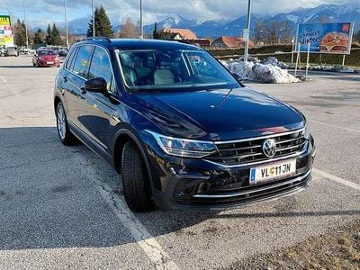 Gebraucht VW Tiguan Life 150 PS (110 kW) 2021 Schwarz SUV