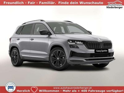 Silber Neu 2025 Skoda Karoq SportLine SUV | € 42.867 (Fairer Preis)