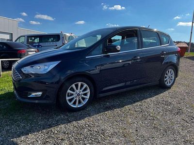 Gebraucht Ford C-MAX Titanium 120 PS (88 kW) 2019 Blau Van / Kleinbus