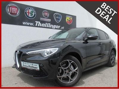 Gebraucht Alfa Romeo Stelvio Business 190 PS (139 kW) 2019 Schwarz SUV