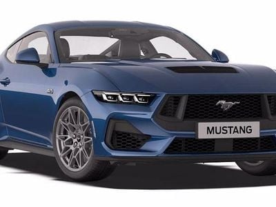 Atlas blue metallic Neu 2025 Ford Mustang GT Coupé | € 86.390 (Teuer)