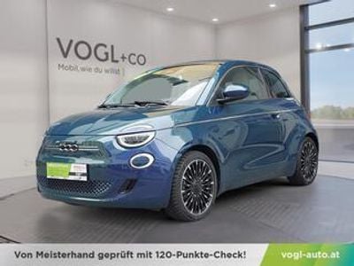 Gebraucht Fiat 500e La Prima 86 kW (118 PS) 2021 Grün Cabrio