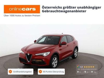 Rot Gebraucht 2018 Alfa Romeo Stelvio Super SUV | € 15.290 (Guter Preis)