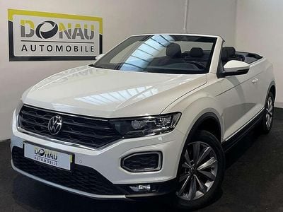 Gebraucht VW T-Roc Cabriolet Style 110 PS (80 kW) 2022 Weiß Cabrio
