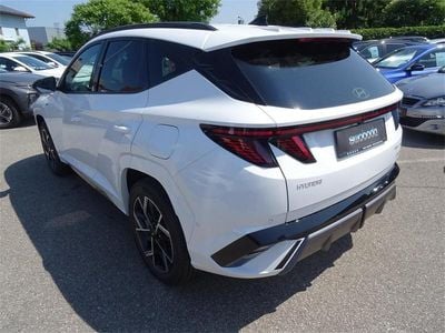 Atlas white weiß Neu 2025 Hyundai Tucson N Line SUV | € 45.980 (Fairer Preis)