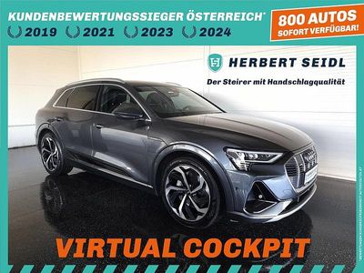 Grau Gebraucht 2021 Audi e-tron S-Line SUV | € 38.480 (Etwas zu teuer)