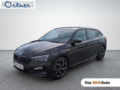 Schwarz metallicperleffektno Gebraucht 2020 Skoda Scala Monte Carlo Kleinwagen | € 17.490 (Teuer)