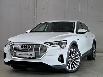 Gebraucht Audi e-tron Sportback Business 300 kW (408 PS) 2020 Weiss  metallic SUV