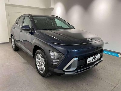 Denim blue pearl Gebraucht 2023 Hyundai Kona Trend SUV | € 28.990 (Etwas zu teuer)