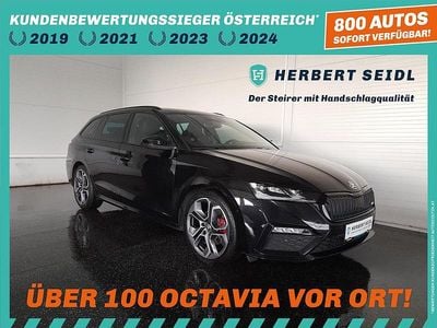 Schwarz Gebraucht 2022 Skoda Octavia RS Kombi | € 29.880 (Fairer Preis)