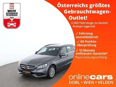 gebraucht Mercedes C180 d T BlueTec Aut LED NAVI TEMPOMAT SITZHZG