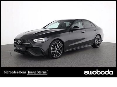 Grau Gebraucht 2024 Mercedes C220 AMG line Limousine | € 54.900 (Teuer)