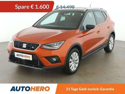 Orange Gebraucht 2018 Seat Arona FR SUV | € 12.890 (Fairer Preis)