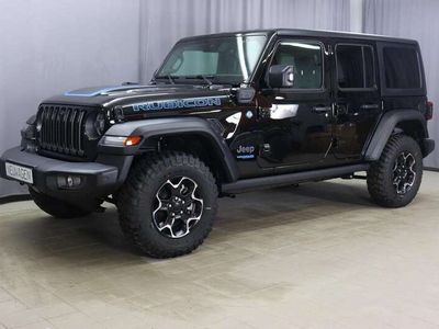 gebraucht Jeep Wrangler Unlimited Rubicon 2,0 280KW MY22, Plug-In Hybrid, Freedom Hardtop Schwarz, Sicherheits-Paket, Dachhimmel mit zusätzlicher Geräuschdämmung, Alarmanlage, LED-Hauptscheinwerfer, Offroad Kamera
