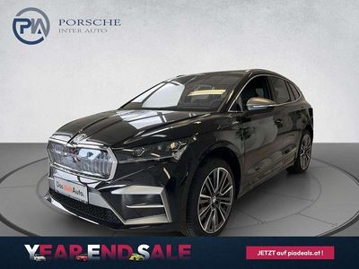 Schwarz metallicperleffektno Gebraucht 2025 Skoda Enyaq iV LAURIN & KLEMENT SUV | € 59.990