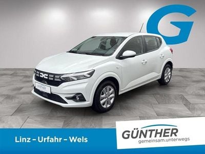 Gebraucht Dacia Sandero Expression 91 PS (66 kW) 2023 Weiß Kleinwagen