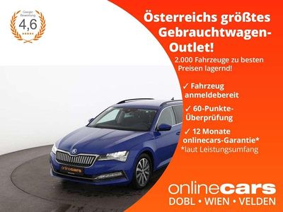 Blau Gebraucht 2022 Skoda Superb Ambition Kombi | € 20.390 (Guter Preis)