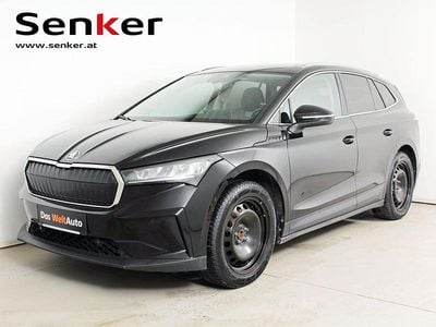 Schwarz metallicperleffektno Gebraucht 2021 Skoda Enyaq iV SUV | € 22.990 (Etwas zu teuer)