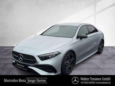 Silber Gebraucht 2024 Mercedes A180 AMG line Limousine | € 34.650 (Fairer Preis)