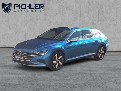 Mittelblau metallic Gebraucht 2021 VW Arteon Elegance Kombi | € 29.900 (Fairer Preis)