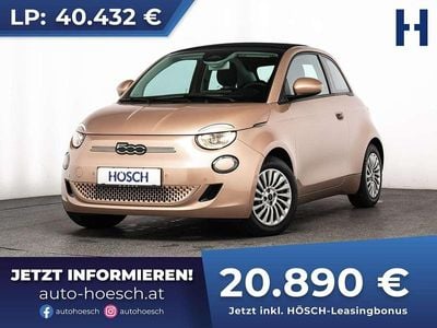 Gold Gebraucht 2023 Fiat 500e La Prima Cabrio | € 21.890 (Guter Preis)