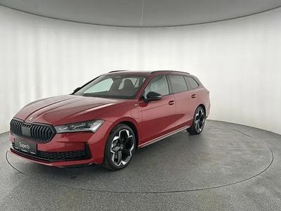 Mittelrot metallic Gebraucht 2025 Skoda Superb SportLine Kombi | € 51.990