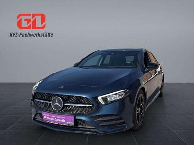 Blau Gebraucht 2020 Mercedes A180 AMG line Limousine | € 24.880 (Fairer Preis)
