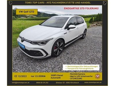 Gebraucht 2022 VW Golf VIII GTD Limousine | € 33.900 (Fairer Preis)