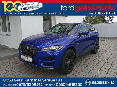 Schwarz Gebraucht 2018 Jaguar F-Pace Portfolio SUV | € 33.900