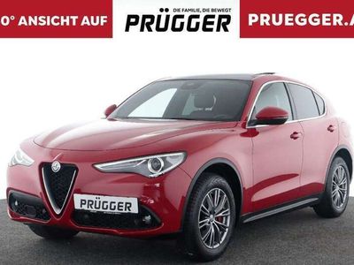 gebraucht Alfa Romeo Stelvio Super 2,2 ATX AWD Auto NAVI LEDER PANO AHV