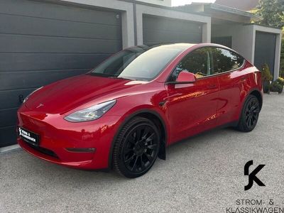 gebraucht Tesla Model Y Long Range AWD, 20 Zoll, AHK, AMD Ryzen, USS