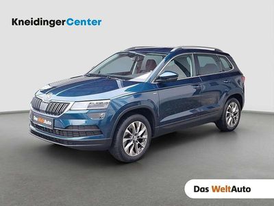 Dunkelblau metallic Gebraucht 2021 Skoda Karoq Ambition SUV | € 26.890 (Guter Preis)
