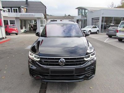 Schwarz metallicperleffektno Gebraucht 2022 VW Tiguan Allspace R-line SUV | € 40.990 (Fairer Preis)